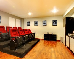 Turn your garage into a home cinema