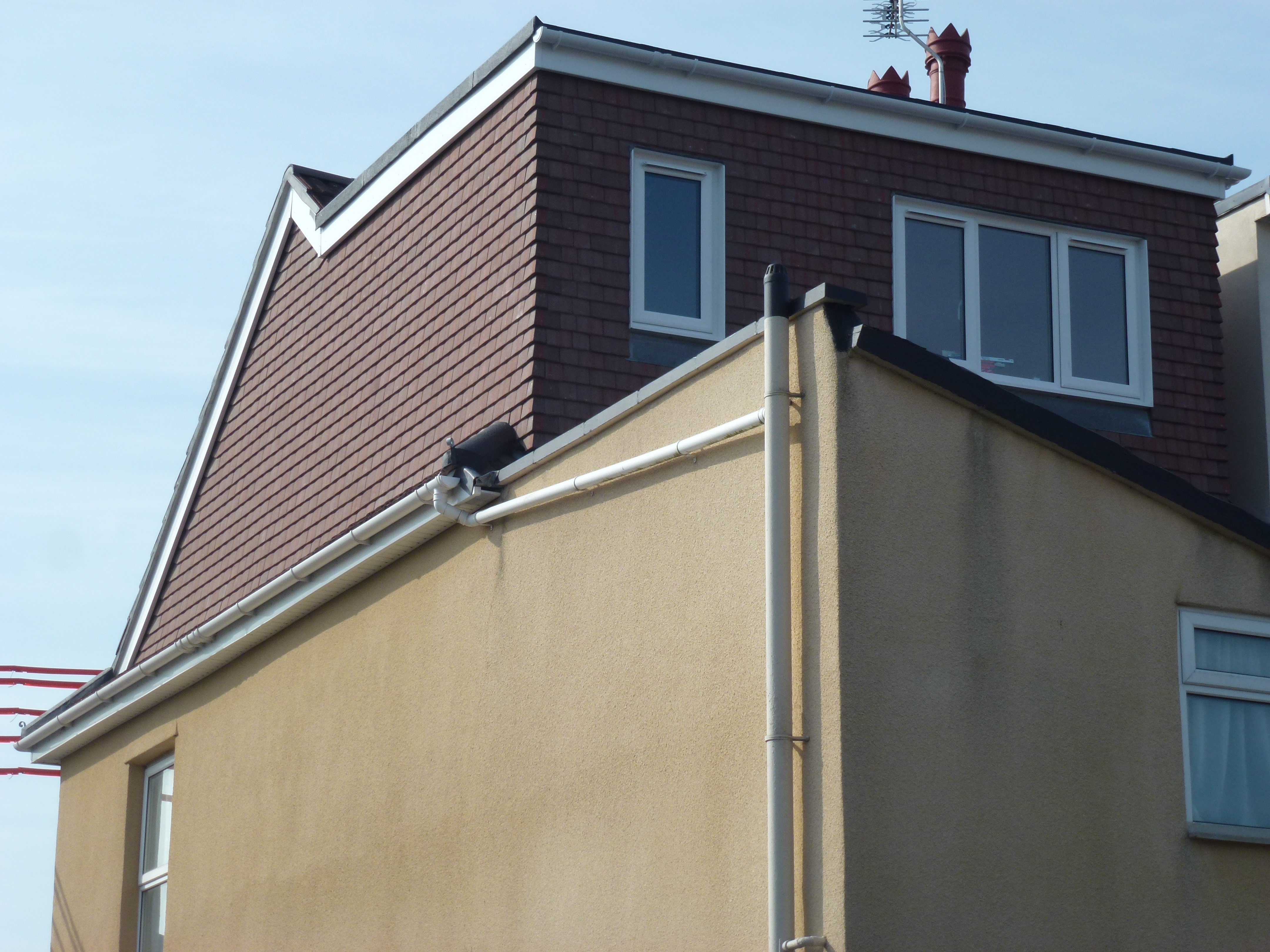 Rear dormer view