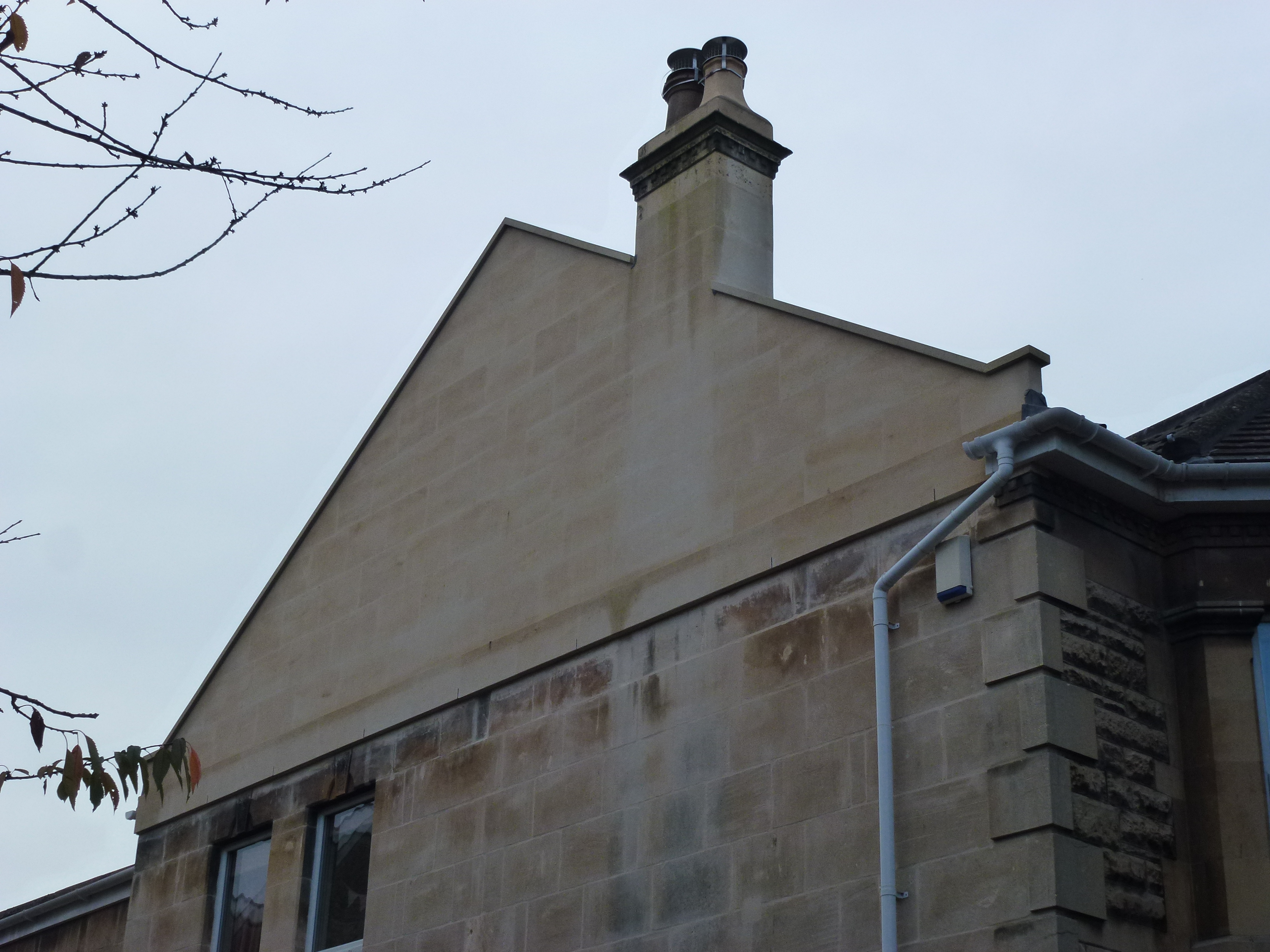 Raised up side gable