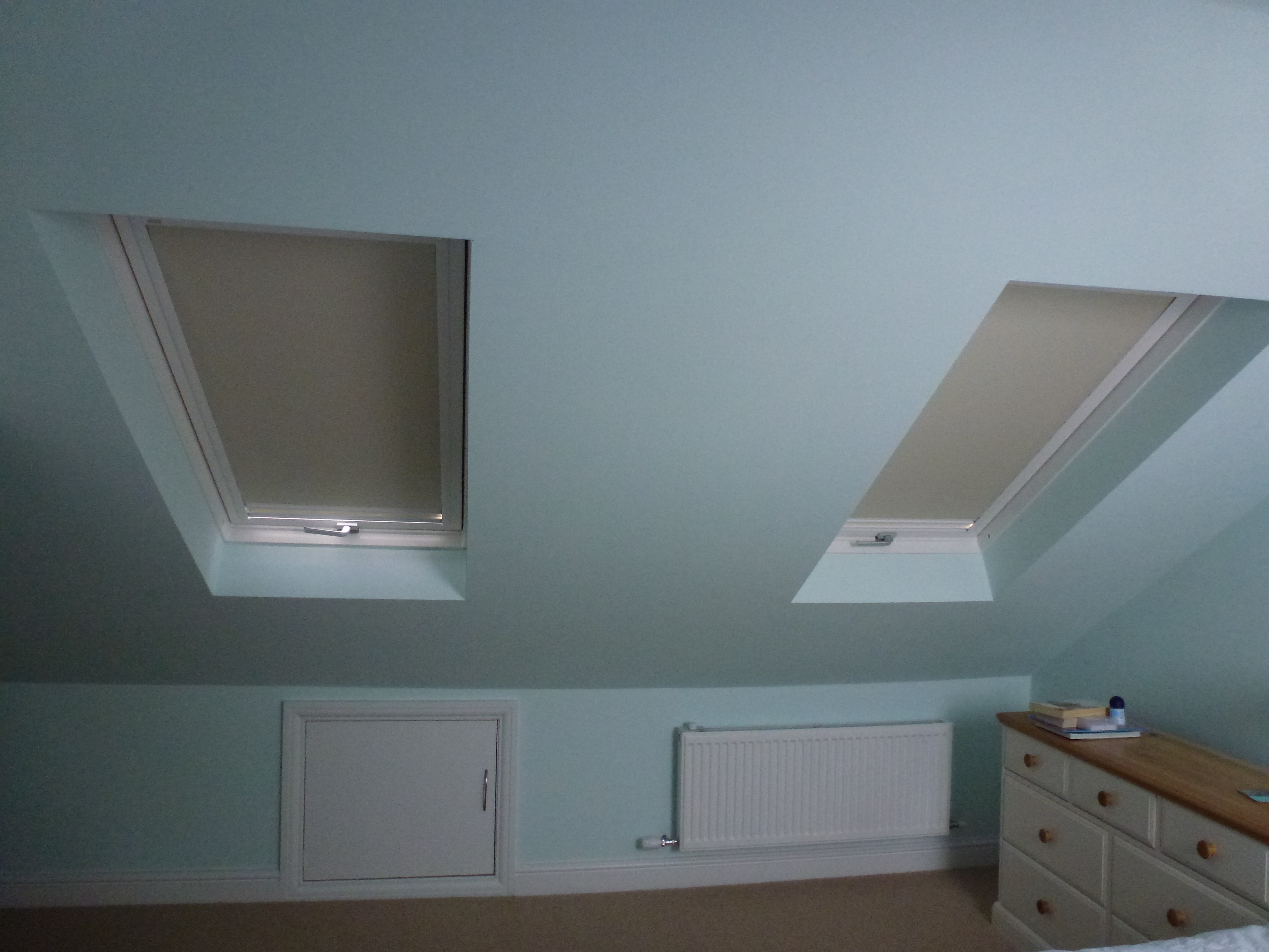 Velux Windows with Blackout Blinds