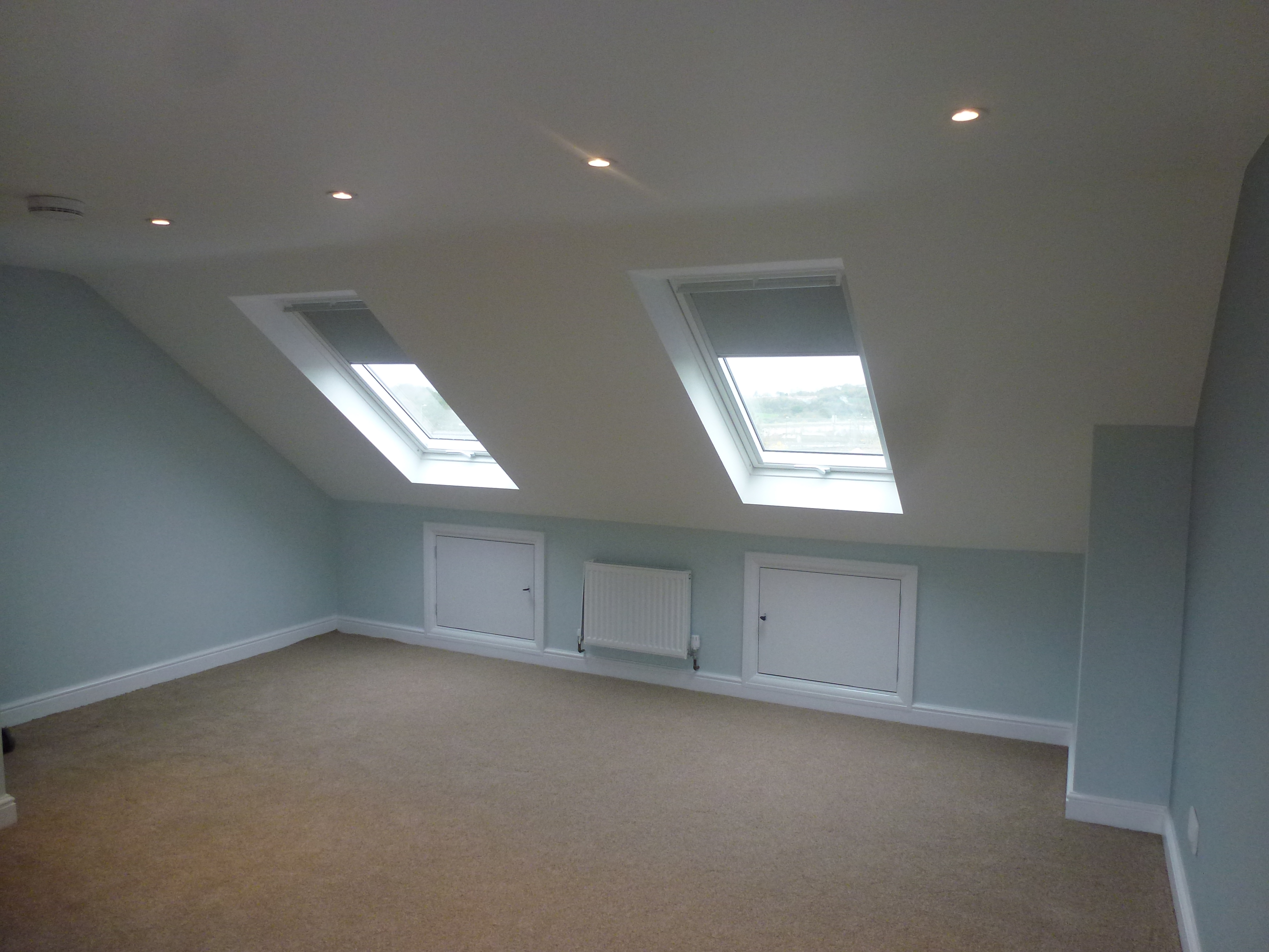 Velux windows with Blackout blinds