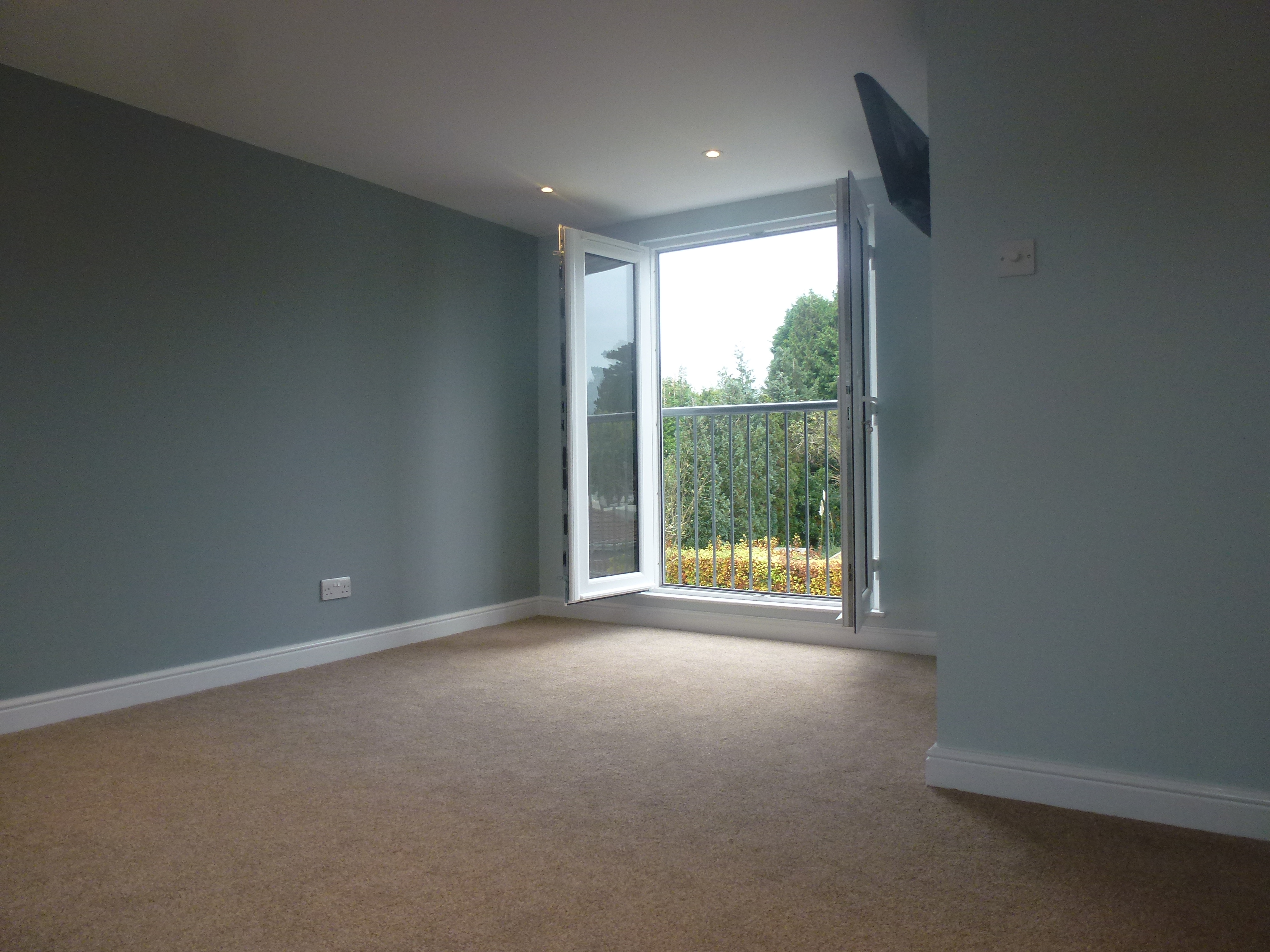 French doors with Balcony