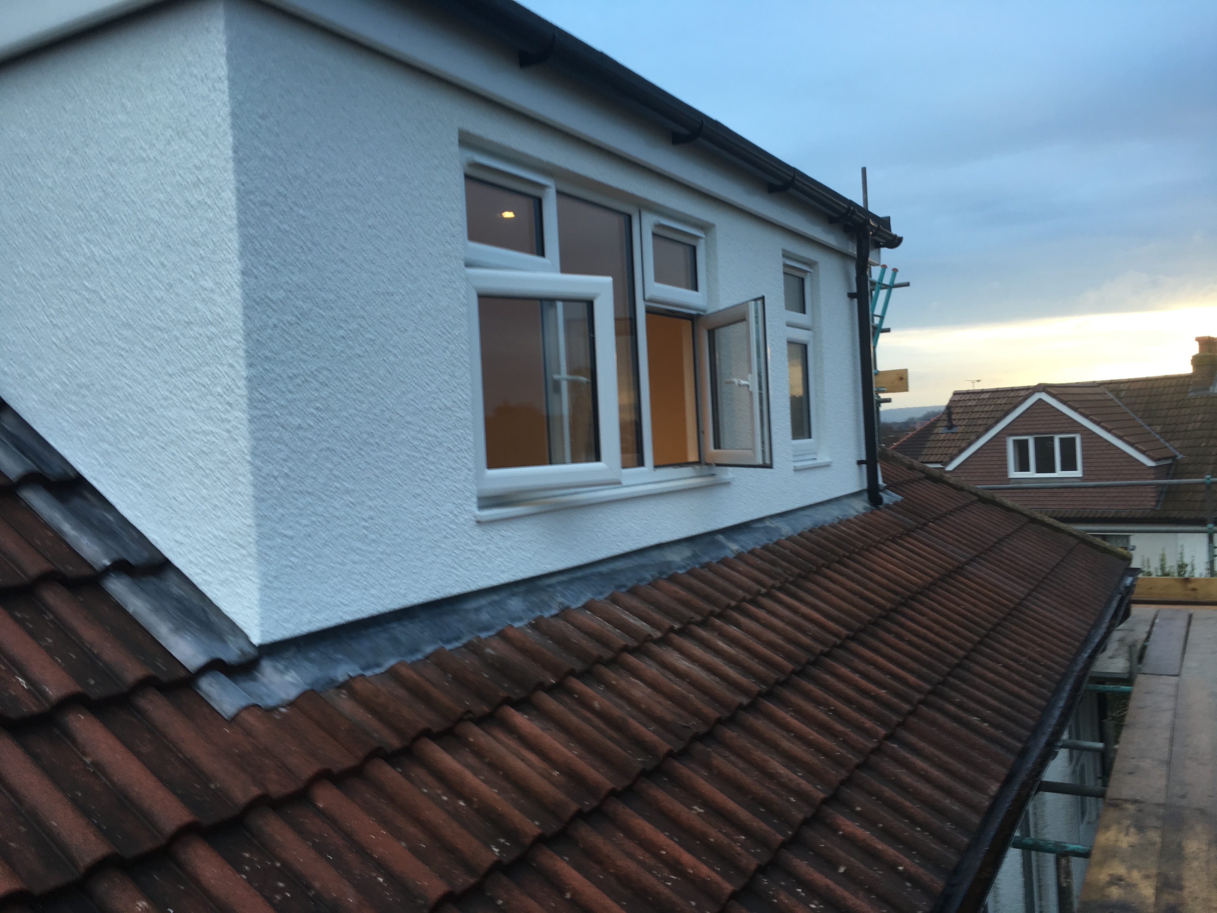 Rear dormer view