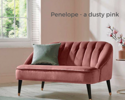 Penelope - dusty pink paint colour of the year
